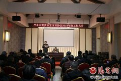 汉中市观赏石宝玉石协会召澳门金沙体育娱乐官网开2018年度工作大会暨迎新春